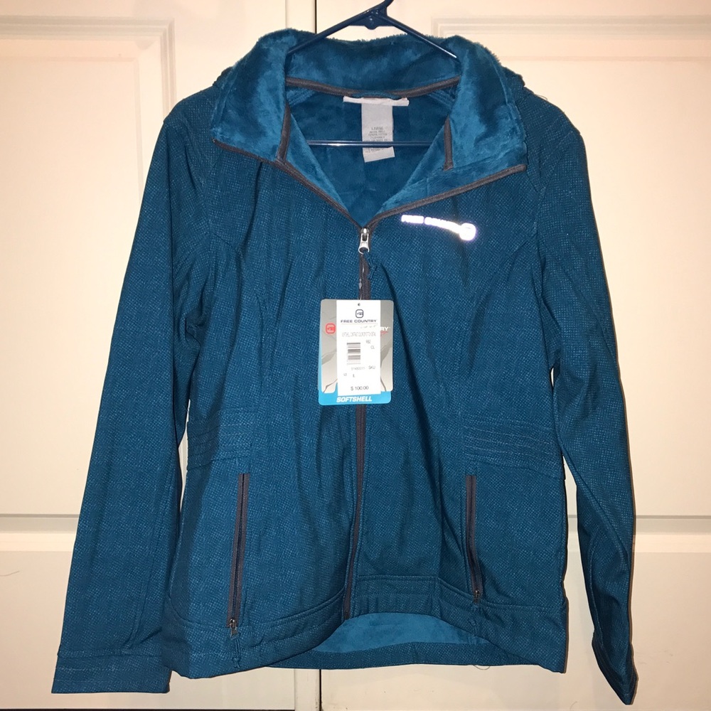 Free Country Hooded Water Resistant Softshell